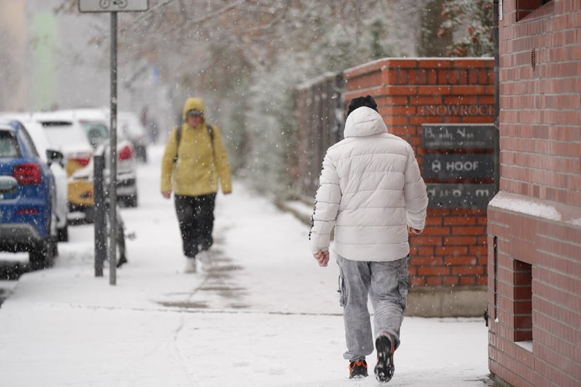 Pierwszy śnieg we Wrocławiu, 24.11.2025