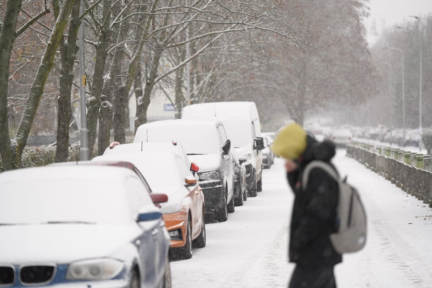 Pierwszy śnieg we Wrocławiu, 24.11.2025