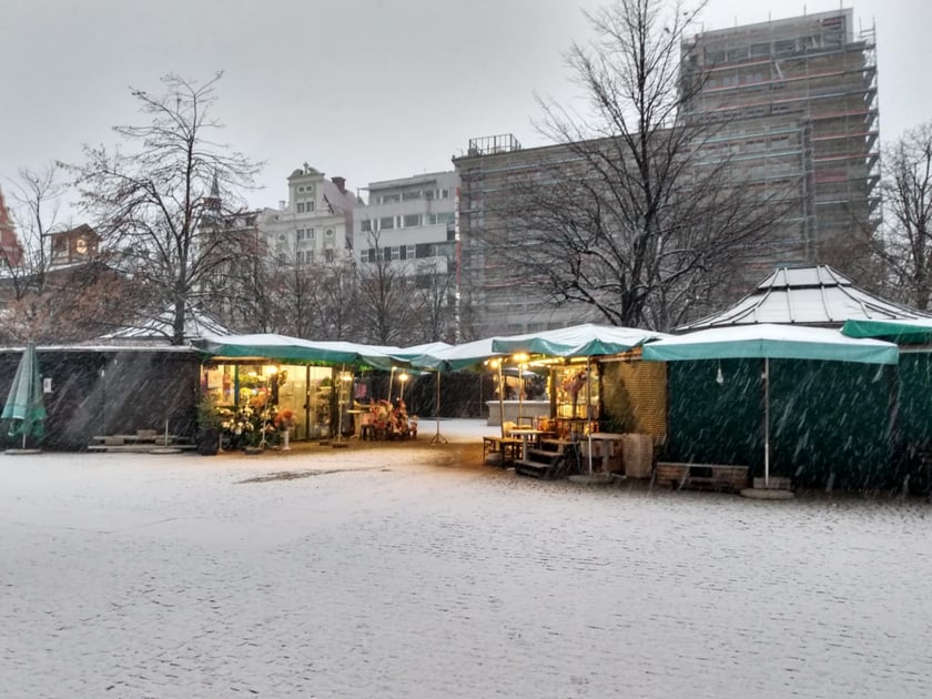 Zasypany plac Solny we Wrocławiu