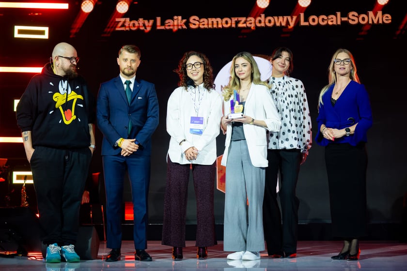 Gala Local SoMe, podczas kt&oacute;rej wręczono Złote Lajki 2025. Wrocław. 25.11.2025