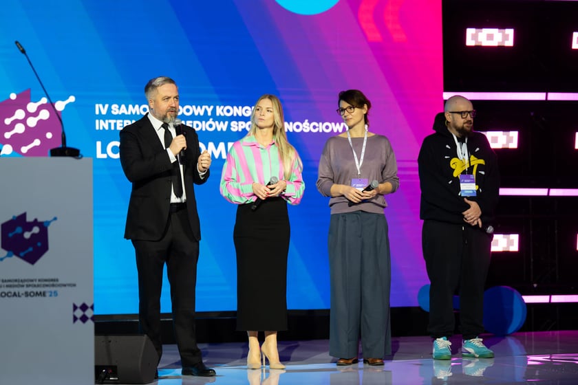 Gala Local SoMe, podczas kt&oacute;rej wręczono Złote Lajki 2025. Wrocław. 25.11.2025