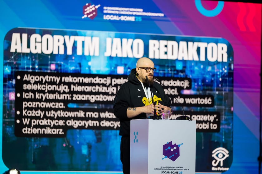 Gala Local SoMe, podczas kt&oacute;rej wręczono Złote Lajki 2025. Wrocław. 25.11.2025