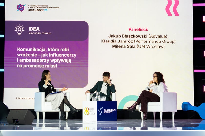 Gala Local SoMe, podczas kt&oacute;rej wręczono Złote Lajki 2025. Wrocław. 25.11.2025