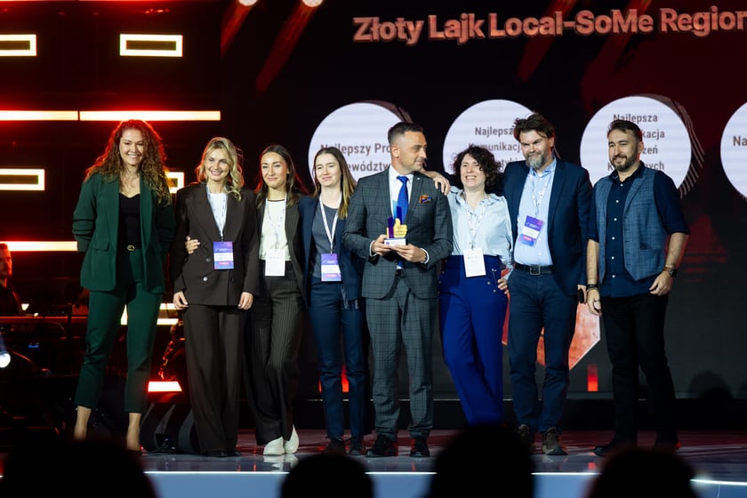 Gala Local SoMe, podczas kt&oacute;rej wręczono Złote Lajki 2025. Wrocław. 25.11.2025