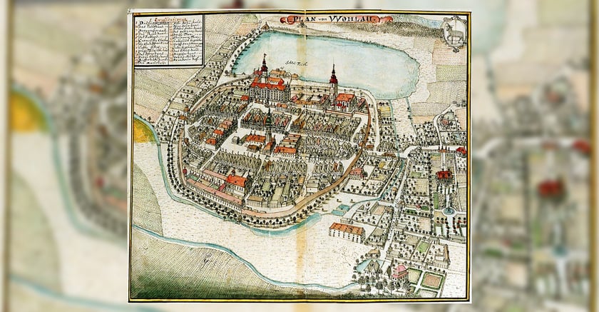 Friedrich Werner, Widok Wołowa