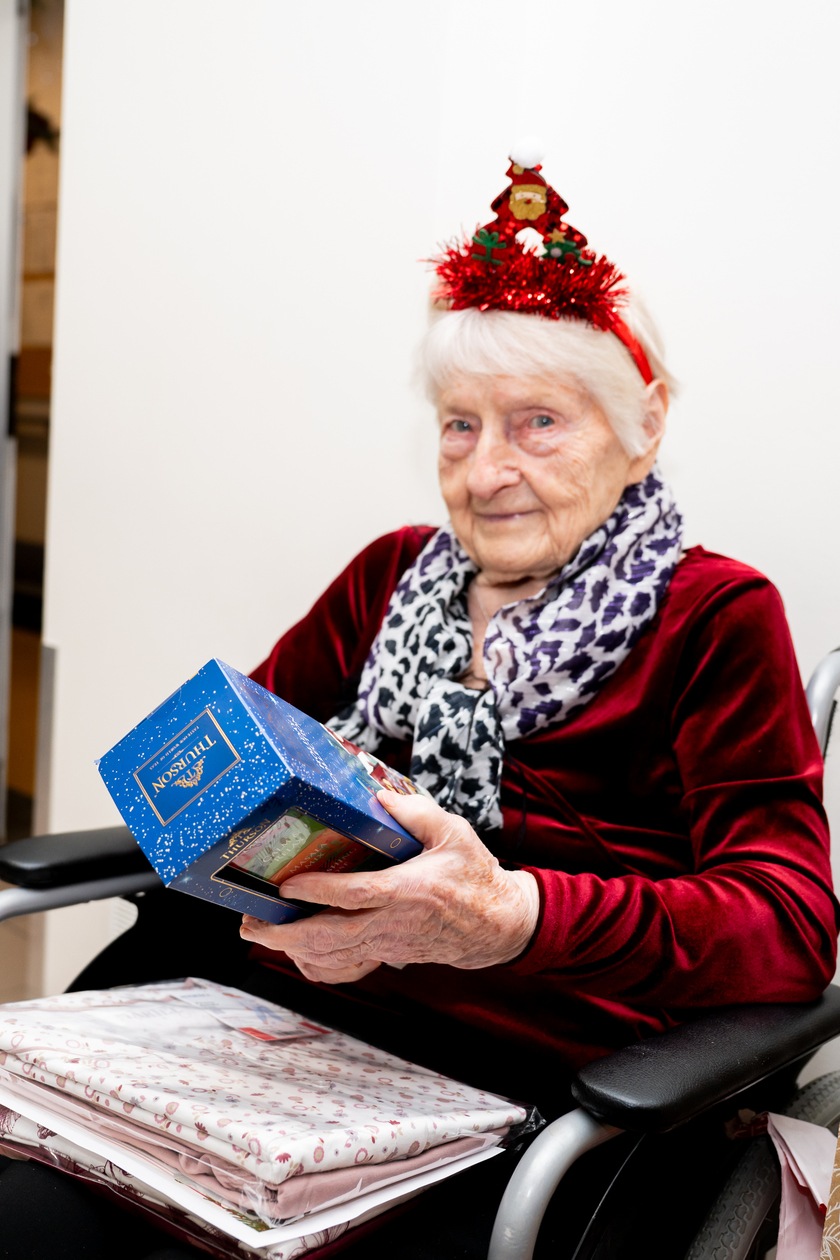 Finał akcji „Listy do Świętego Mikołaja” w DPS przy ul. Rędzińskiej we Wrocławiu