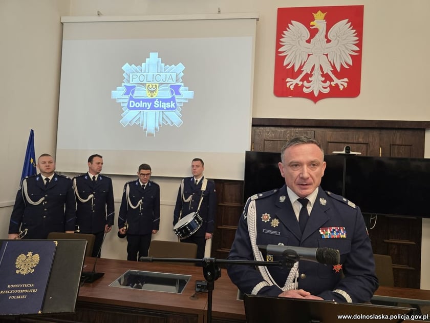 Ślubowanie nowych policjantek i policjantów we Wrocławiu