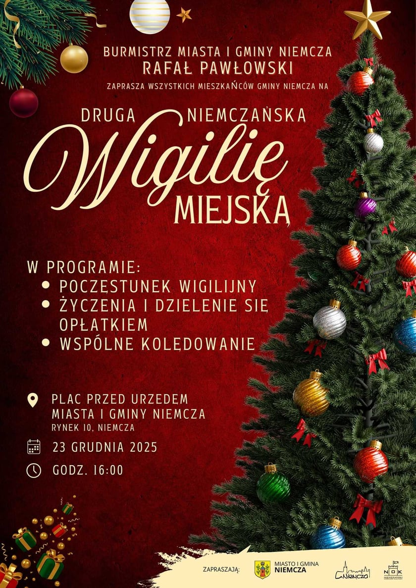 Jarmarki, koncerty kolęd i spotkania wigilijne na Dolnym Śląsku 2025. Program wydarzenia