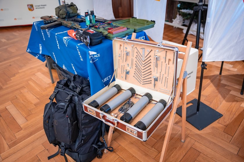 Szkolenie w ramach programu "Bezpieczny Wrocław" w I LO we Wrocławiu