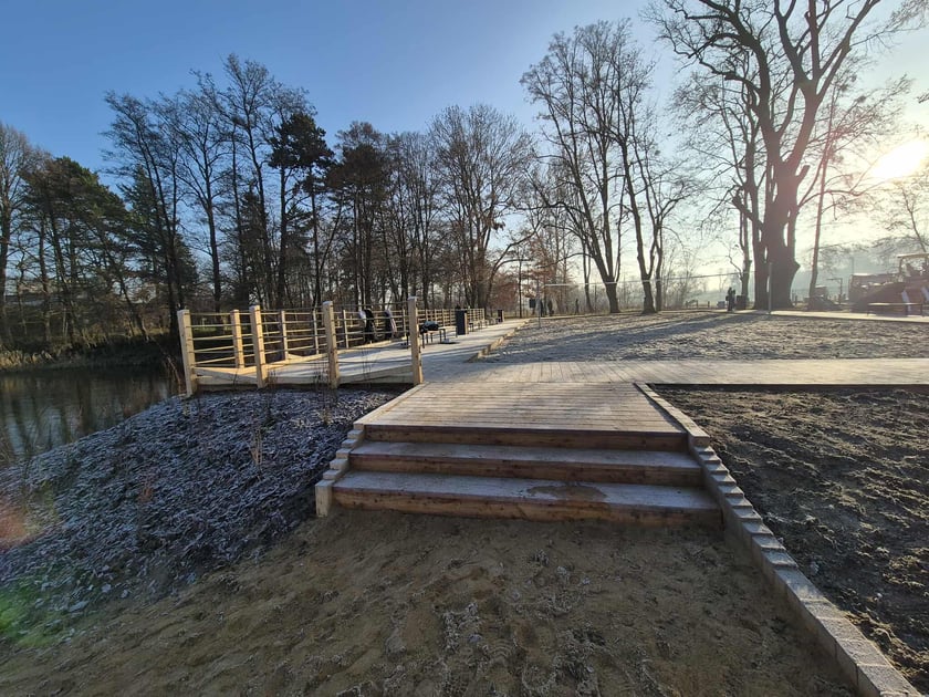 Pawłowice - rewitalizacja terenu wokół jeziora