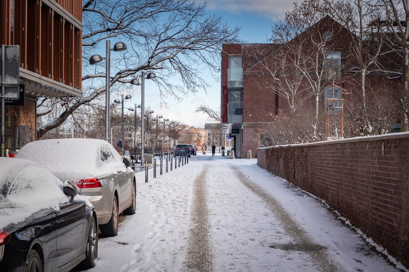 Zimowy niedzielny poranek 4 stycznia 2026 roku