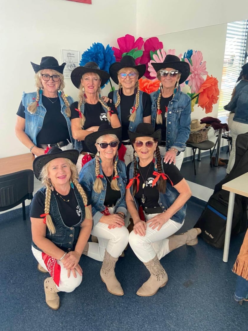 Kowbojki z „Dance Country Senior”