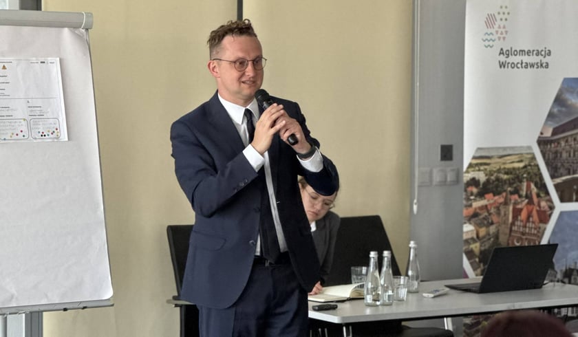 Warsztaty strategiczne Wrocławskiego Obszaru Metropolitalnego. Tomasz Wiśliński, Prezes Stowarzyszenia Aglomeracja Wrocławska