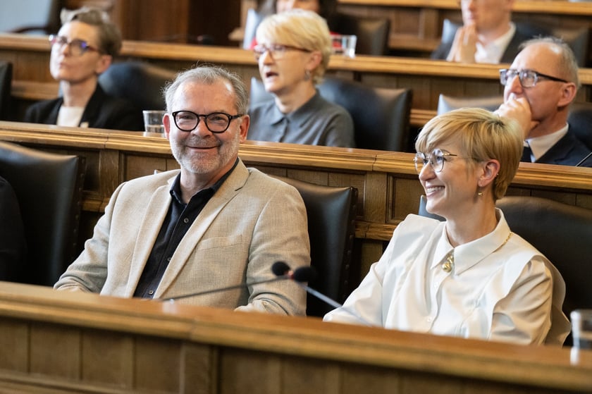 Uczestnicy Komitetu Monitorującego Strategię Wrocław 2050.