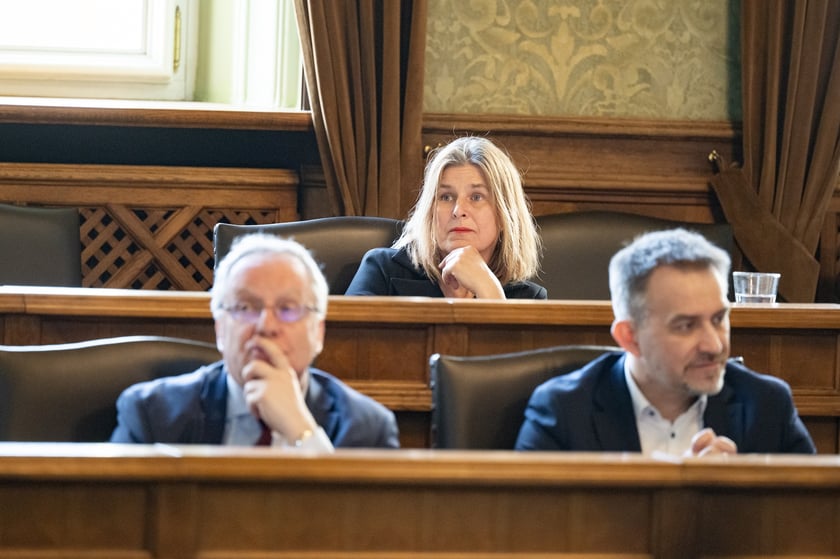 Uczestnicy Komitetu Monitorującego Strategię Wrocław 2050.