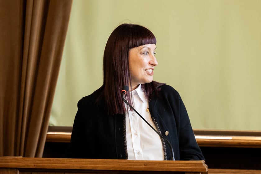 Uczestnicy Komitetu Monitorującego Strategię Wrocław 2050.