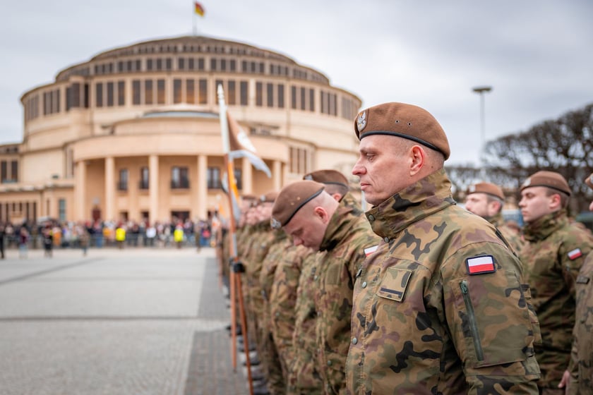 Uroczystości 16 Dolnośląskiej Brygady Obrony Terytorialnej, 28 marca 2026 r.