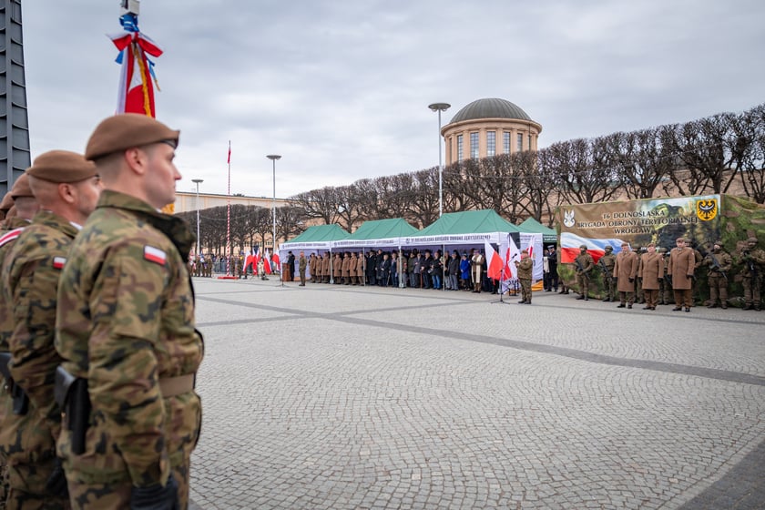 Uroczystości 16 Dolnośląskiej Brygady Obrony Terytorialnej, 28 marca 2026 r.