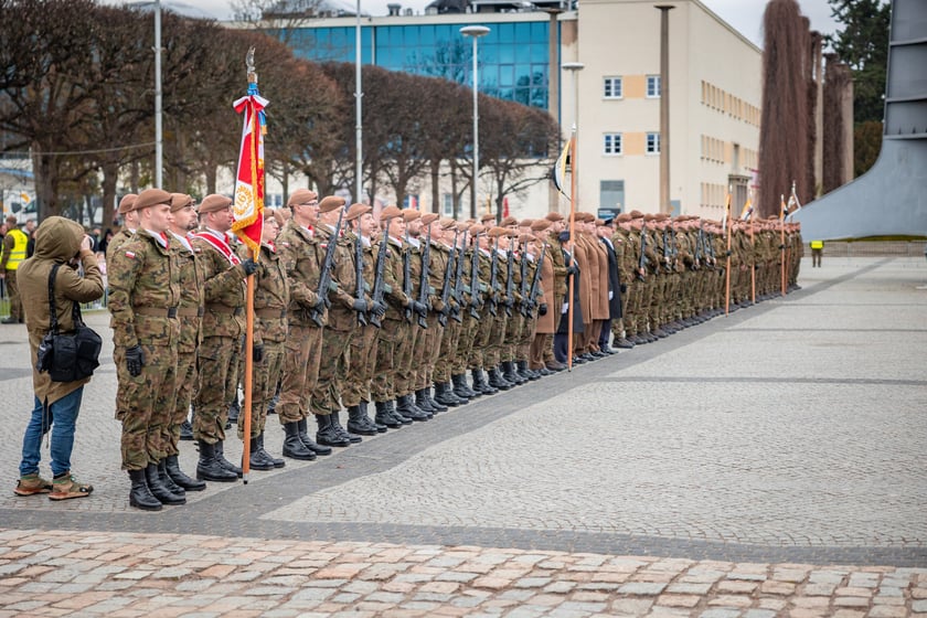 Uroczystości 16 Dolnośląskiej Brygady Obrony Terytorialnej, 28 marca 2026 r.