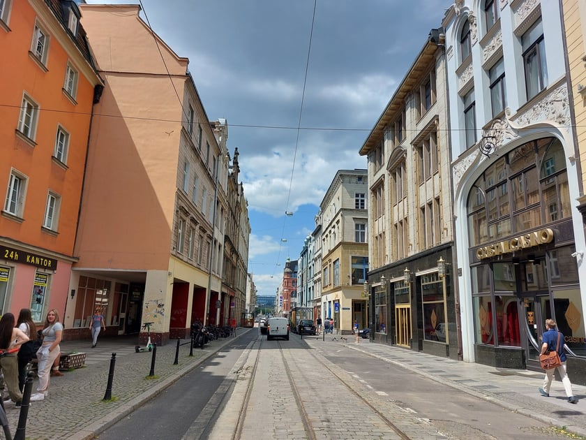 Ulica Ruska obecnie&nbsp;
