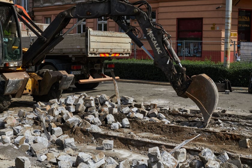 Remont ul. Pomorskiej rozpoczął się w sobotę, 27 sierpnia