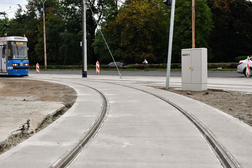 Kolejny etap #TORYwolucji. Wymiana rozjazdów przy zajezdni Borek