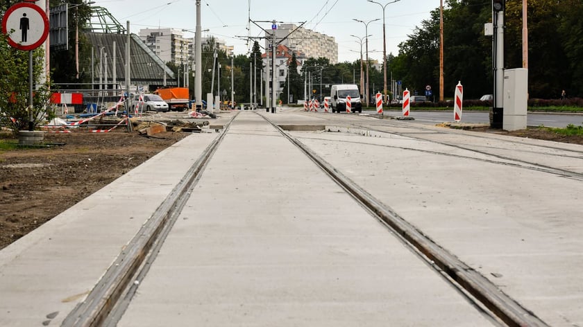 Kolejny etap #TORYwolucji. Wymiana rozjazdów przy zajezdni Borek