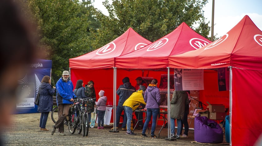 Festyn na Górce Słowiańskiej w ramach Europejskiego Tygodnia Mobilności 2022 we Wrocławiu
