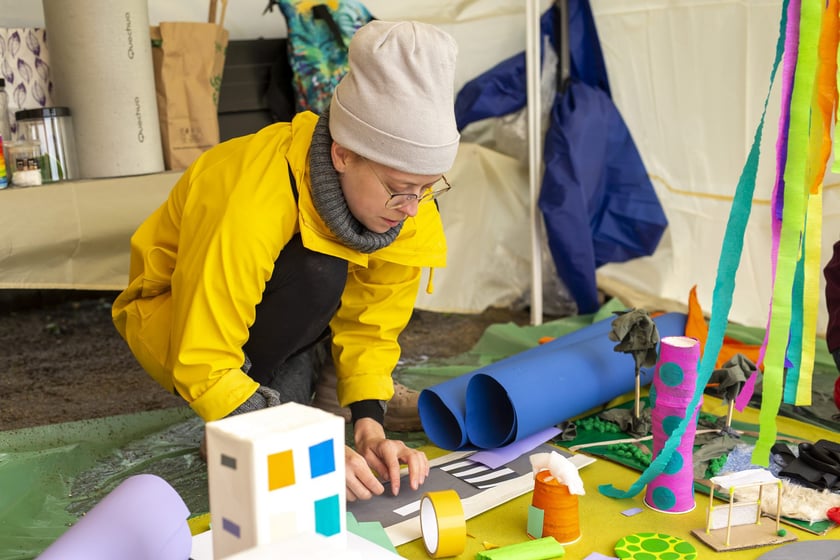 Festyn na Górce Słowiańskiej w ramach Europejskiego Tygodnia Mobilności 2022 we Wrocławiu