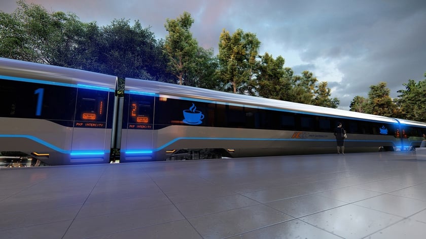 Tak będą wyglądały nowe wagony dla PKP Intercity.