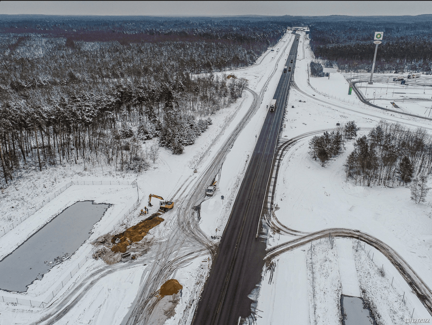 Rozbudowa drogi DK 18 w kierunku Berlina