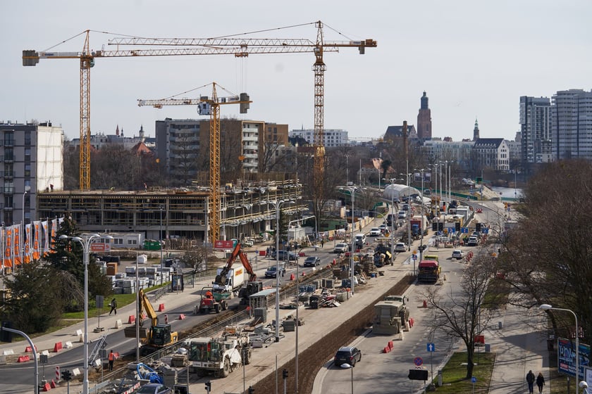 Remont ulicy Długiej w marcu 2023
