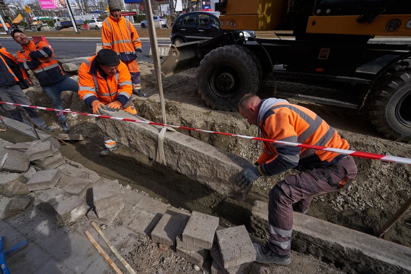 Remont ulicy Długiej w marcu 2023