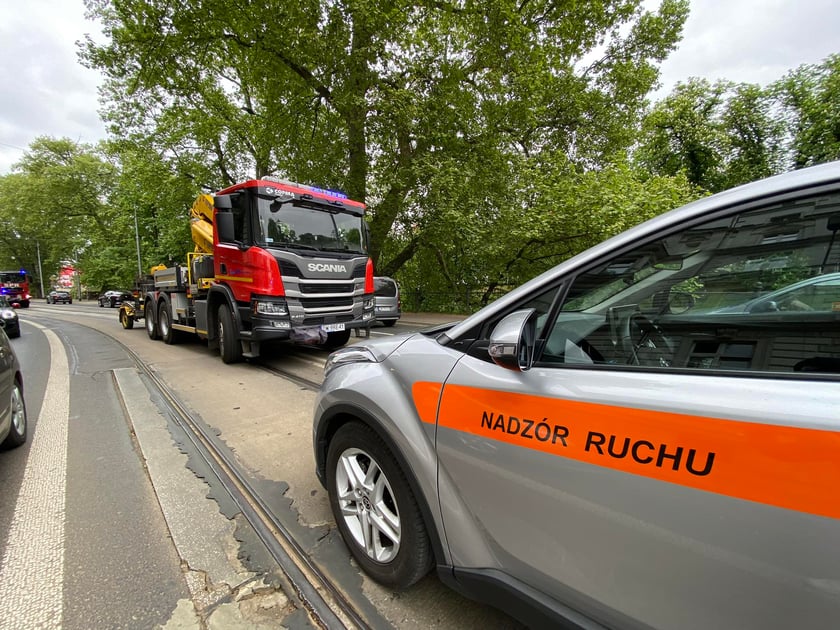W okolicach dworca świebodzkiego zderzyły się dwa tramwaje. Spowodowało to duże utrudnienia w ruchu.