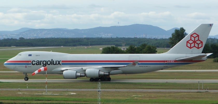 Boeing 747-400 ERF.