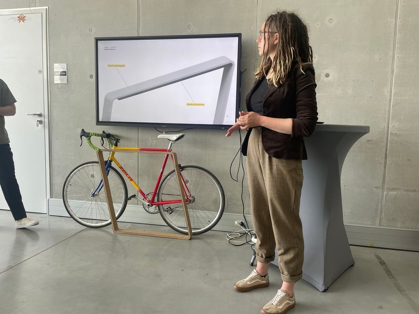 Studenci ASP projektują dla rowerzystów