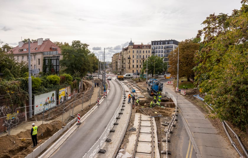 Remont ulicy Pomorskiej i zachodniej części placu Staszica.