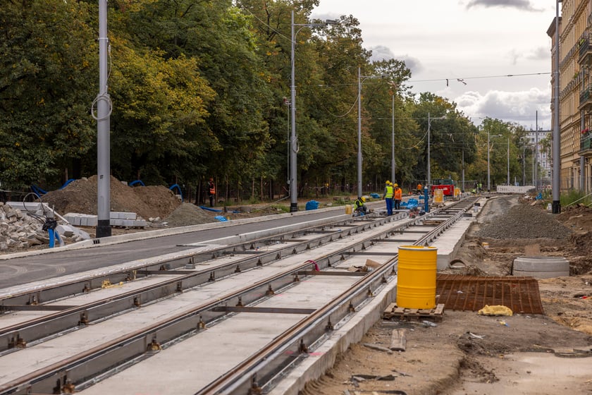 Remont ulicy Pomorskiej i zachodniej części placu Staszica.