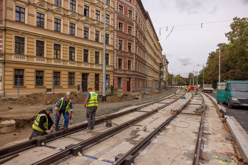 Remont ulicy Pomorskiej i zachodniej części placu Staszica.