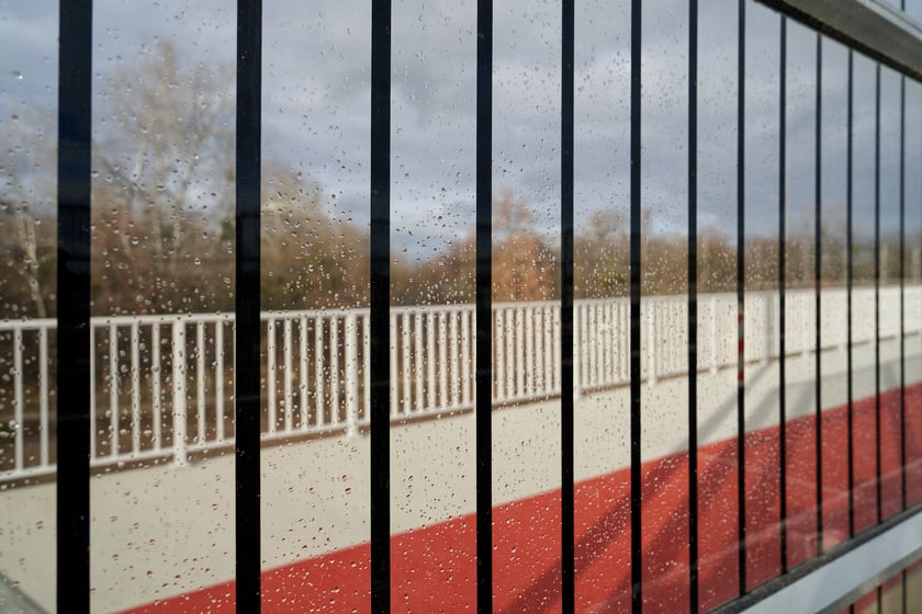 Aleja Wielkiej Wyspy na dzień przed otwarciem.