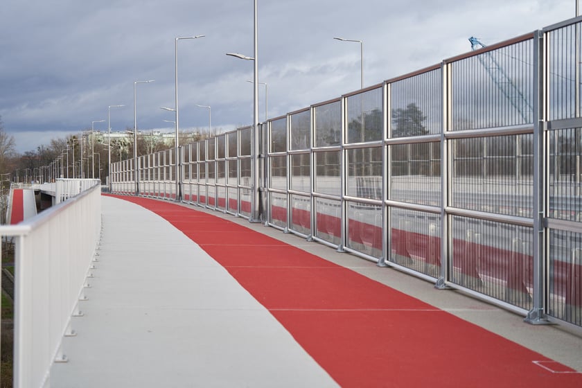 Aleja Wielkiej Wyspy na dzień przed otwarciem.