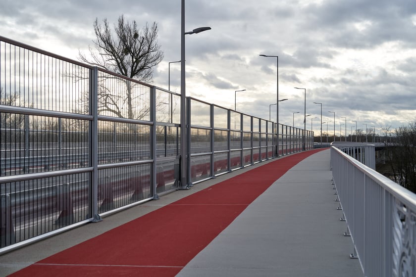 Aleja Wielkiej Wyspy na dzień przed otwarciem.