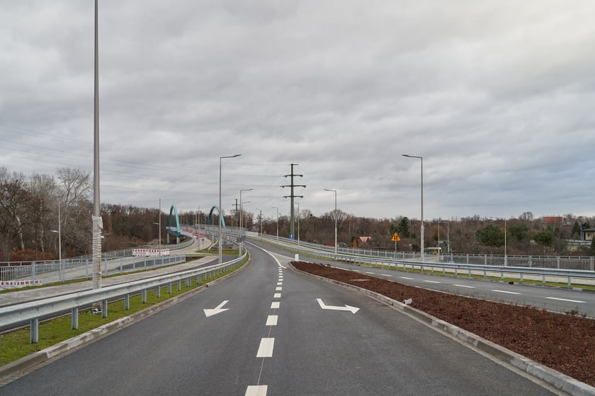 Aleja Wielkiej Wyspy na dzień przed otwarciem.