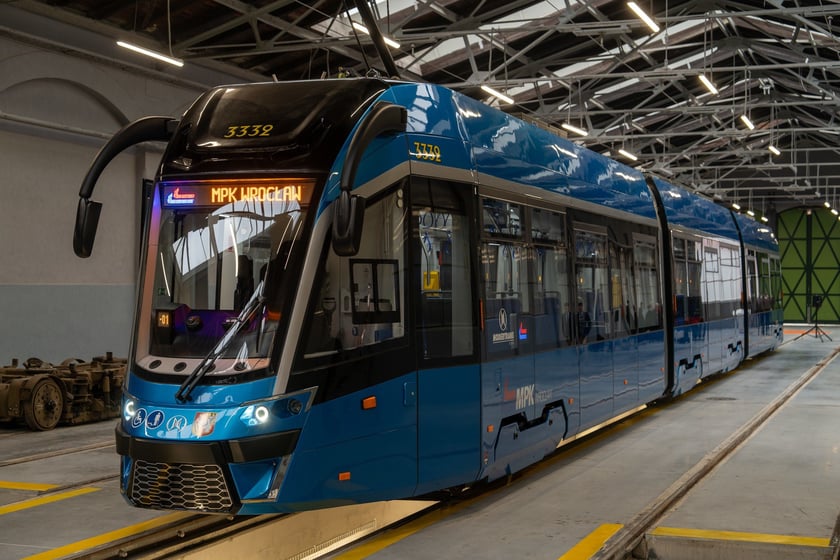 Świeżo wyremontowana hala w zajezdni Gaj.