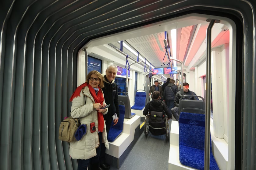 Prezentacja nowego tramwaju Pesa Twist 146N