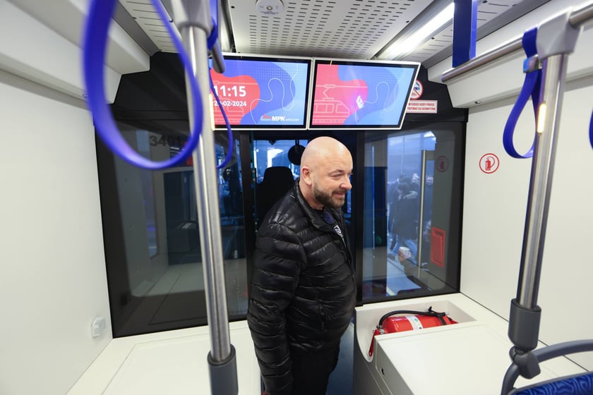 Prezentacja nowego tramwaju Pesa Twist 146N