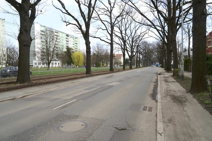 Tak wygląda ulica Olszewskiego przed remontem.
