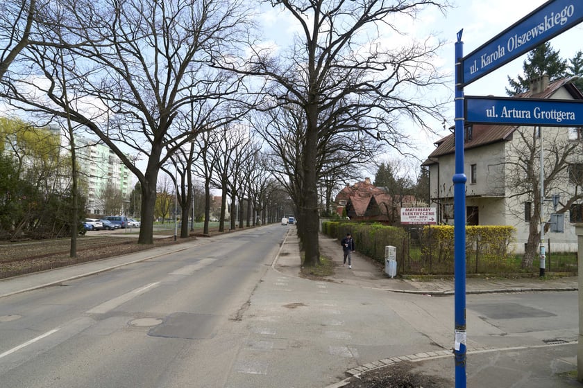 Tak wygląda ulica Olszewskiego przed remontem.