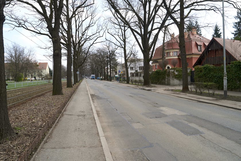 Tak wygląda ulica Olszewskiego przed remontem.