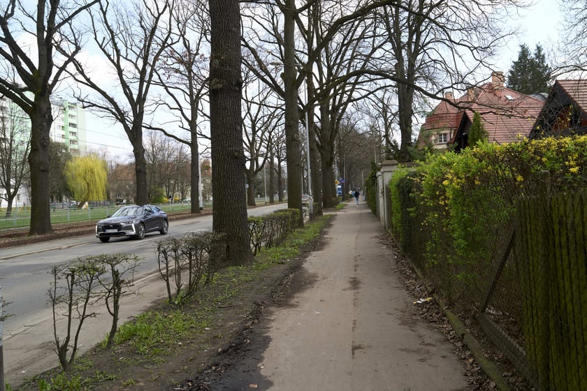 Tak wygląda ulica Olszewskiego przed remontem.